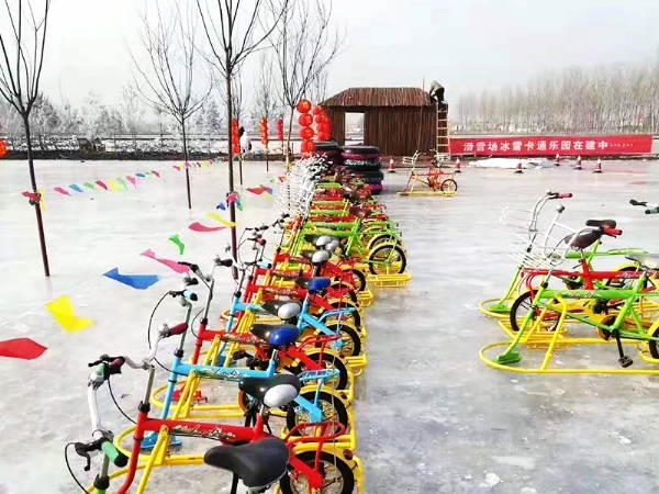 Ice and snow bikes