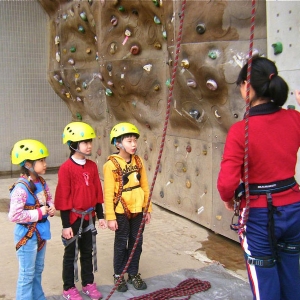 rock climbing